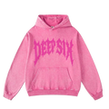 RHINESTONE HOODIE (PINK/FUCHSIA)