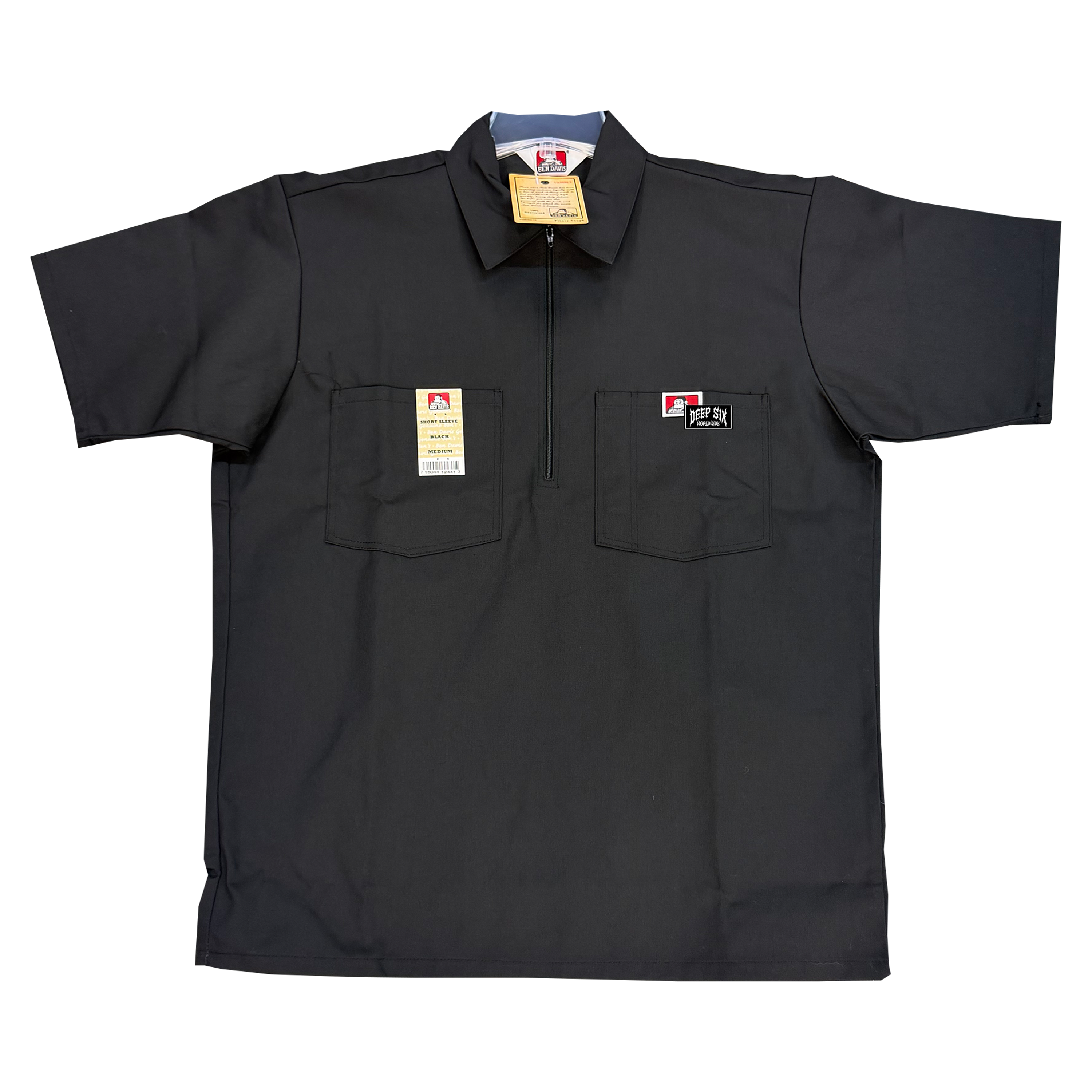 HALF-ZIP (BLACK)