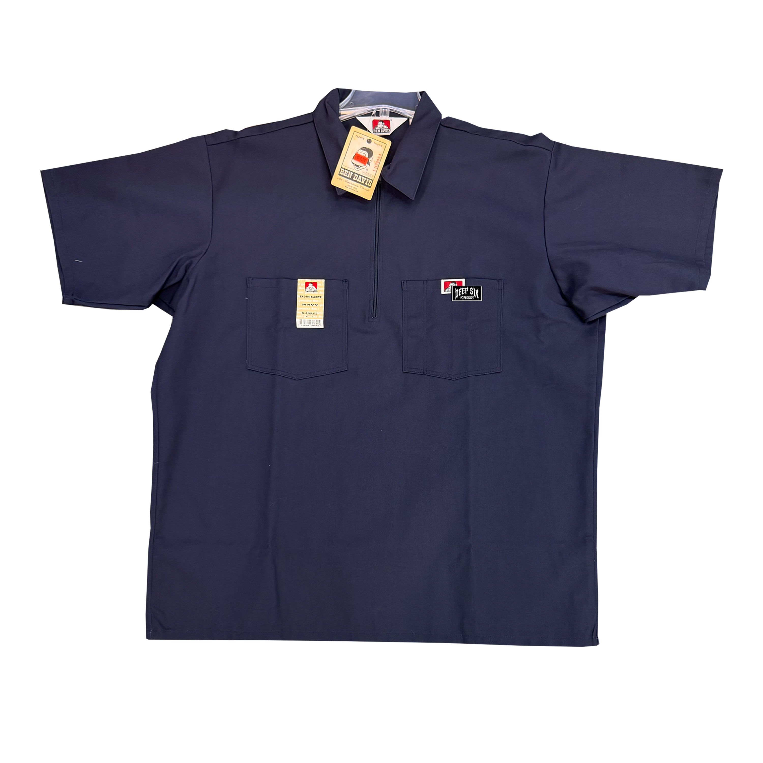 HALF-ZIP (NAVY BLUE)