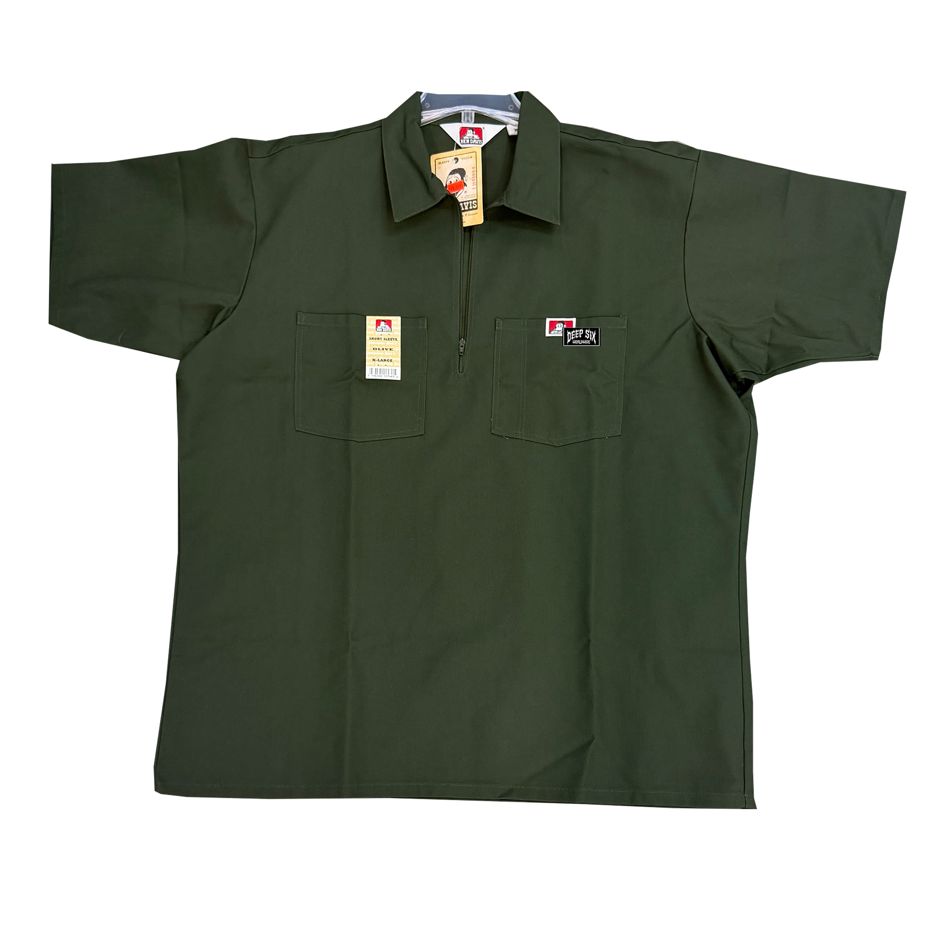 HALF-ZIP (HUNTER GREEN)