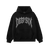 RHINESTONE HOODIE (BLACK/HEMATITE)