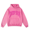 RHINESTONE HOODIE (PINK/FUCHSIA)