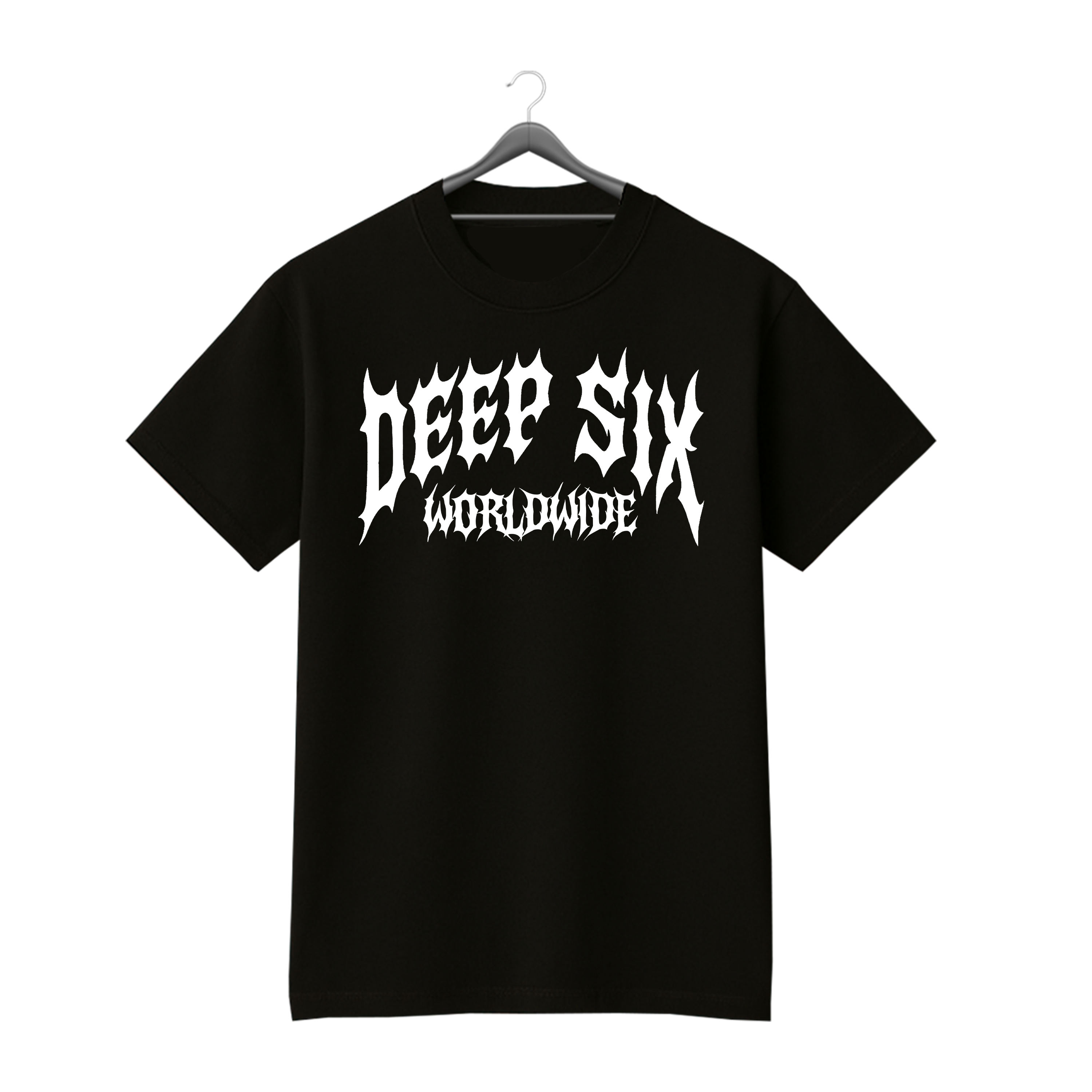 "WRLD" SHIRT (BLACK)